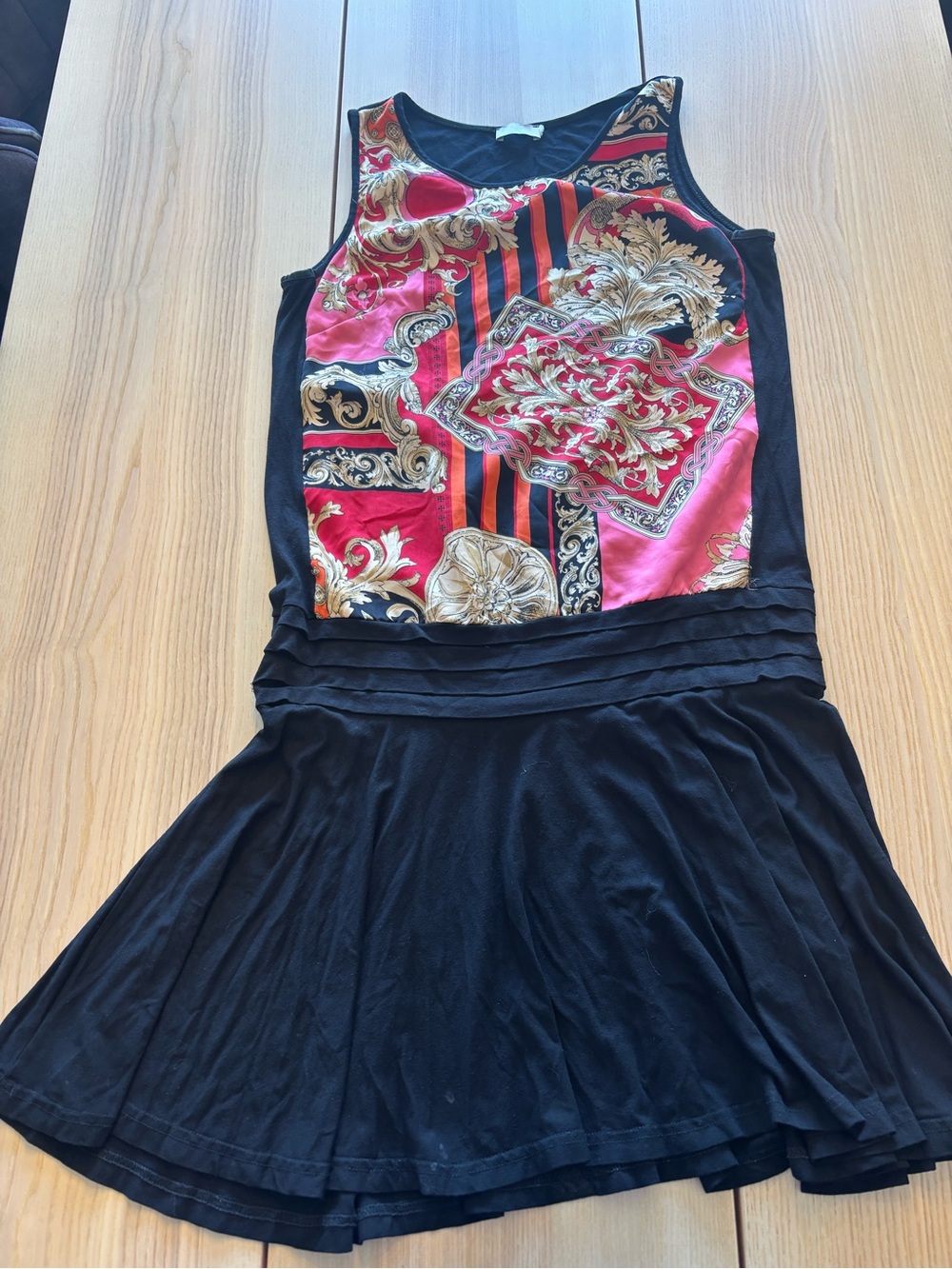 PAUL BRIAL Vintage pleated dress!